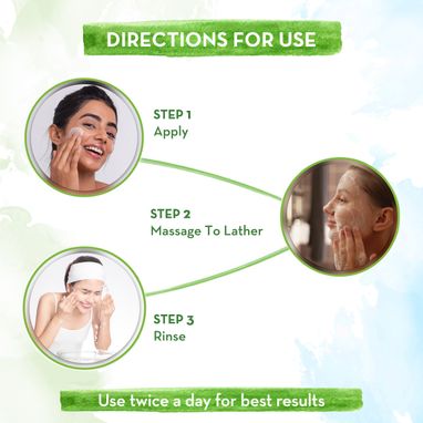 how to use coco face wash 
