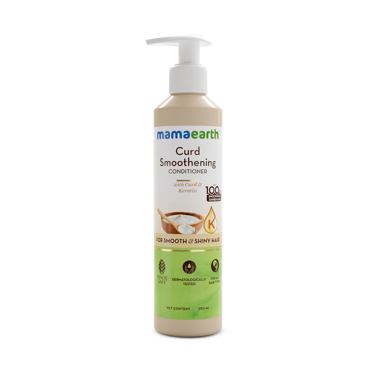 Curd Smoothening Conditioner with Curd Keratin for Smooth Shiny Hair 250 ml
