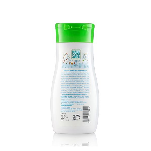 Mamaearth deeply nourishing body wash for kids