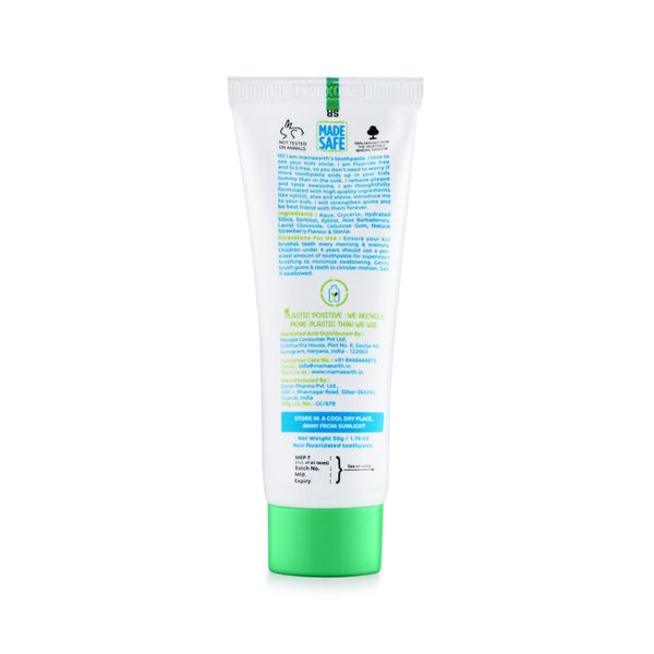 mamaearth kids toothpaste ingredients 