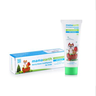 100% Natural Berry Blast Toothpaste for Kids, 50g