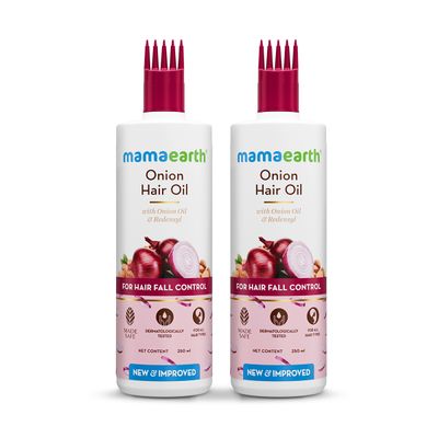 mamaearth onion oil benefits
