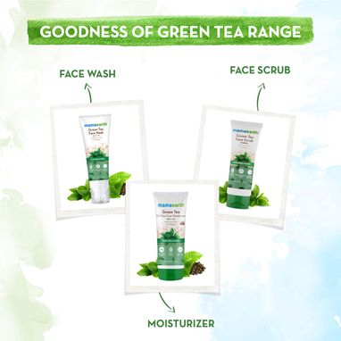green tea face scrub for blackheads
