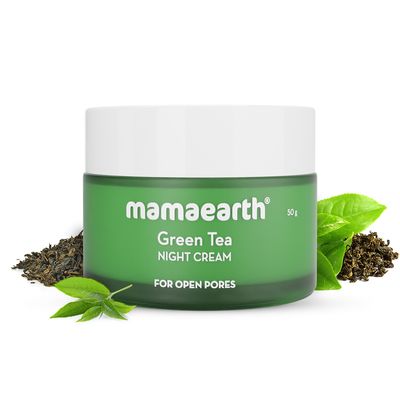 green tea night cream