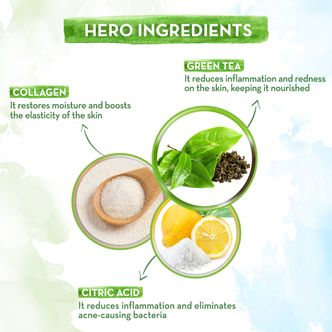 green tea night cream nourishes skin ingredients
