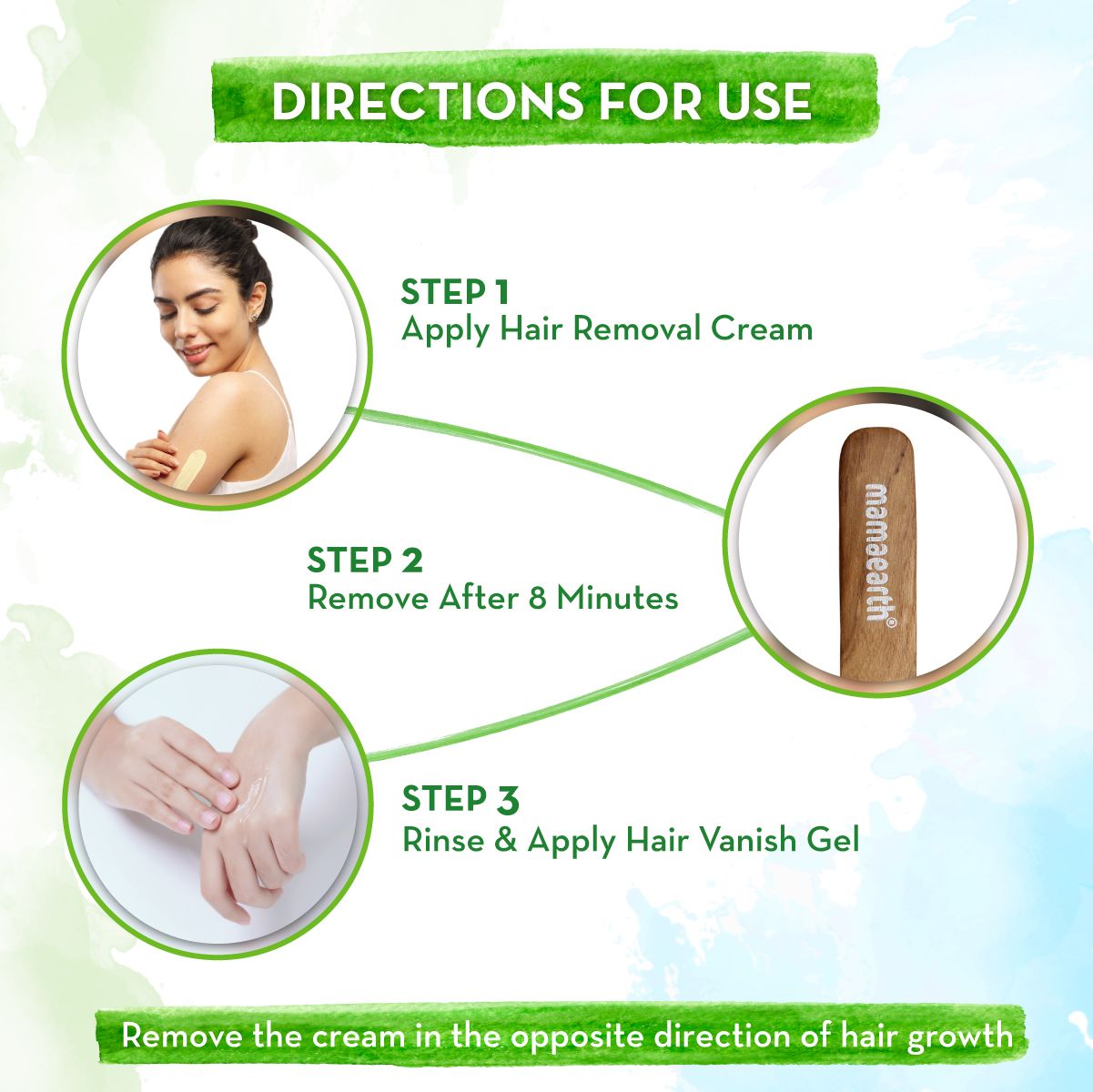 Ubtan Permanent Hair Removal Cream Kit | Mamaearth