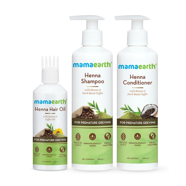 henna hair oil, henna oil for grey hair, henna and coffee for hair