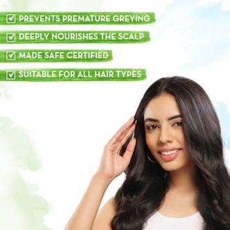 Henna Hair Oil for Premature Graying benefits
