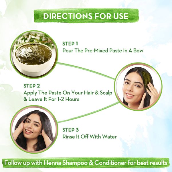 henna paste for hair color
