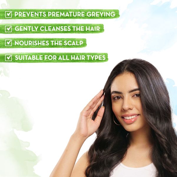 henna shampoo for premature grey hair benefits