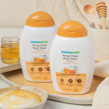 honey malai body wash for dry skin