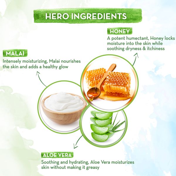 Honey Moisturizer for Nourishing Glow - 80g | Mamaearth