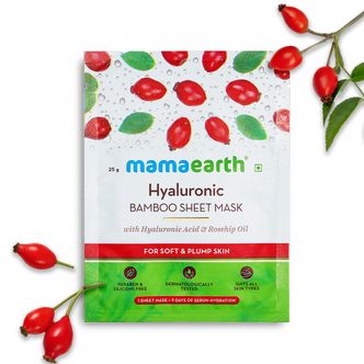 Mamaearth Hyaluronic Bamboo Sheet Mask 