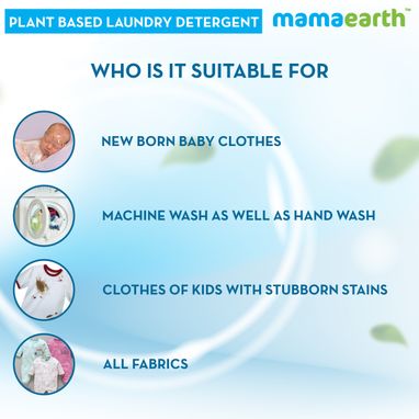Liquid detergent for baby clothes