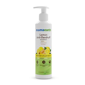 Lemon Anti-Dandruff Shampoo with Lemon & Ginger for Itchy & Flaky Scalp – 250 ml
