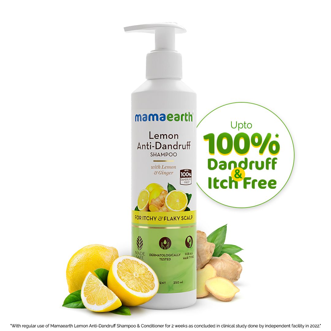 Dandruff Defense Lemon Shampoo With Extract of Tea Tree 110 