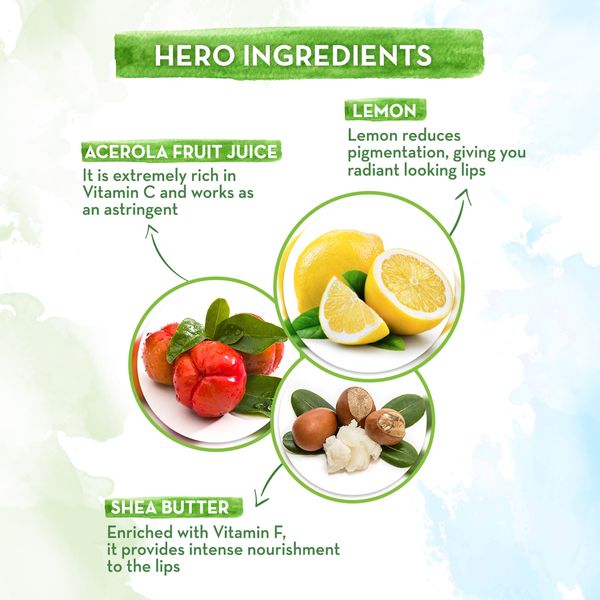 Lip Scrub & Lip Mask with Vitamin C Natural Lip Care Kit