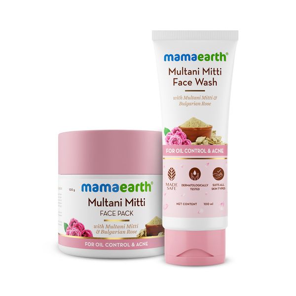 Multani mitti face wash combo