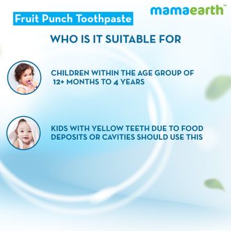 instant whitening fruit toothpaste