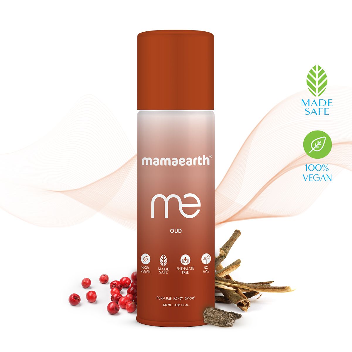 Mamaearth Oud Deodorant 120ml Lasts up to 8 hours Safe & Natural