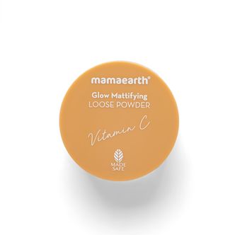Glow Mattifying Loose Powder with Vitamin C & Aloe Vera for a Natural Matte Look - 12 g