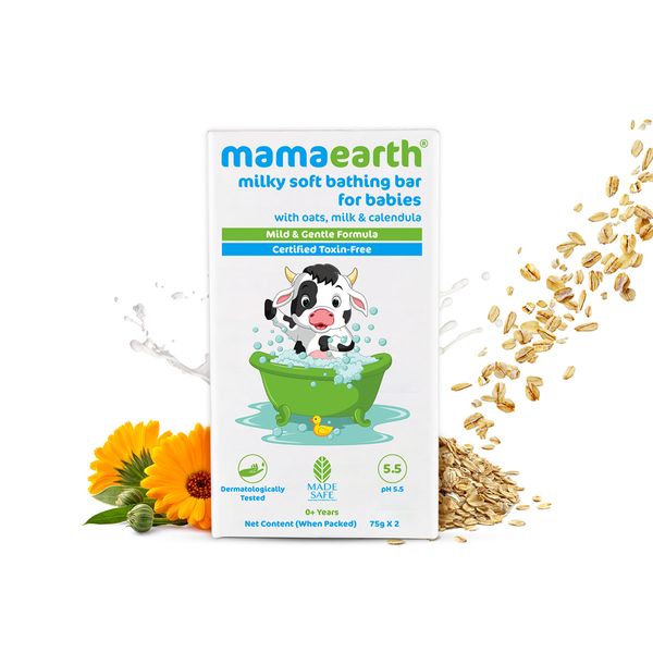 Mamaearth Milky Soft Bathing Bar