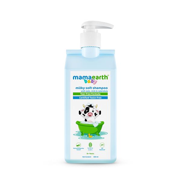 Mamaearth Milky Soft Shampoo for Babies -400 ml