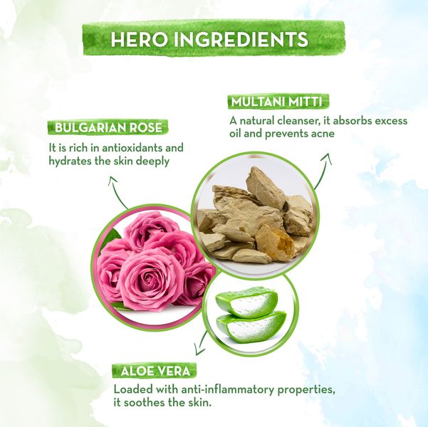 Mamaearth Multani mitti face pack Benefits
