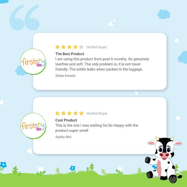 Milky Soft Top to Toe Wash for Babies- 400ml Mamaearth