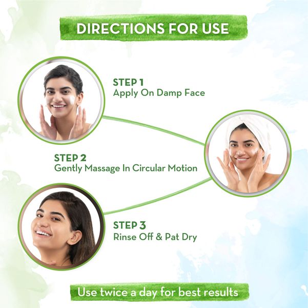Acne face wash uses