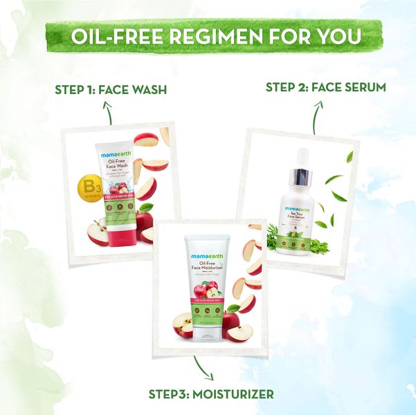 Good Skin Care Regimen with Mamaearth Oil-Free Face Wash  