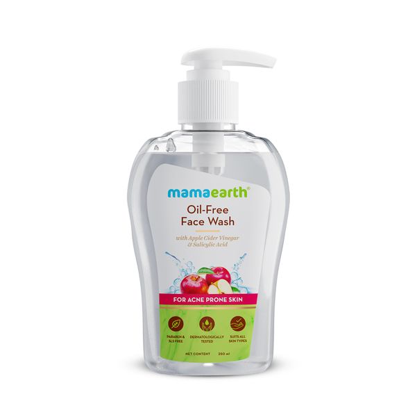 oil free acne face wash
