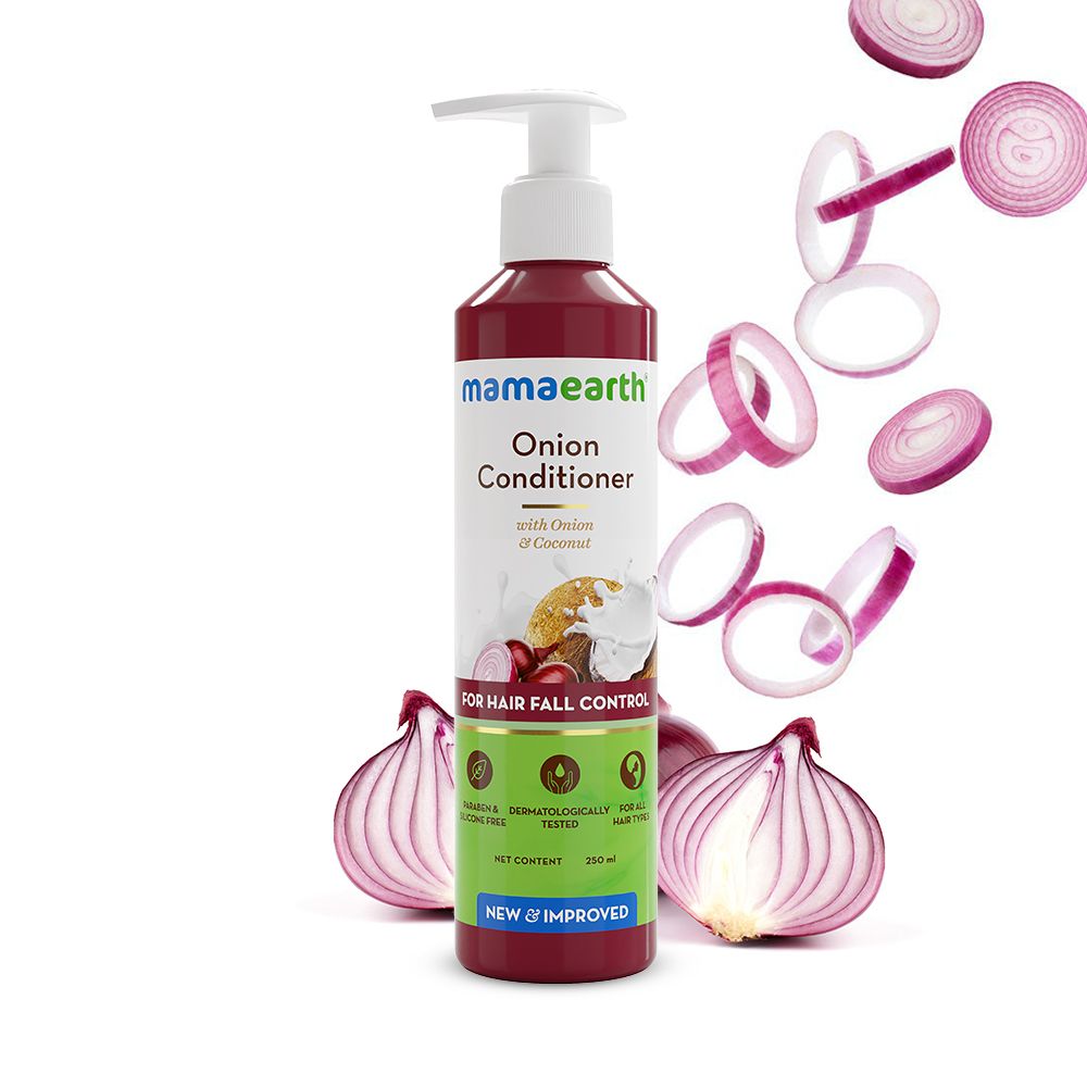 Mamaearth Red Onion Hair Oil , Shampoo With Conditioner Hair Combo Kits