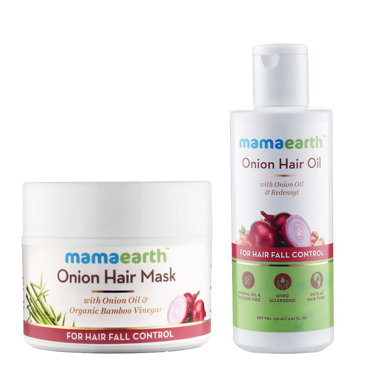 Onion Hair Oil + Onion Hair Mask