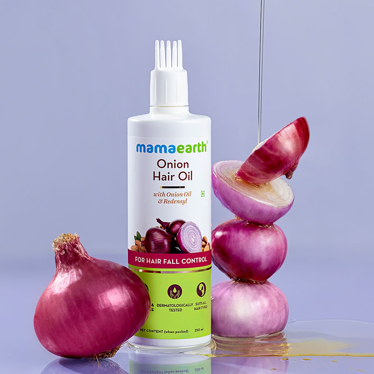 Onion Hair oil for hair growth + Free Heater – Tru Hair and Skin