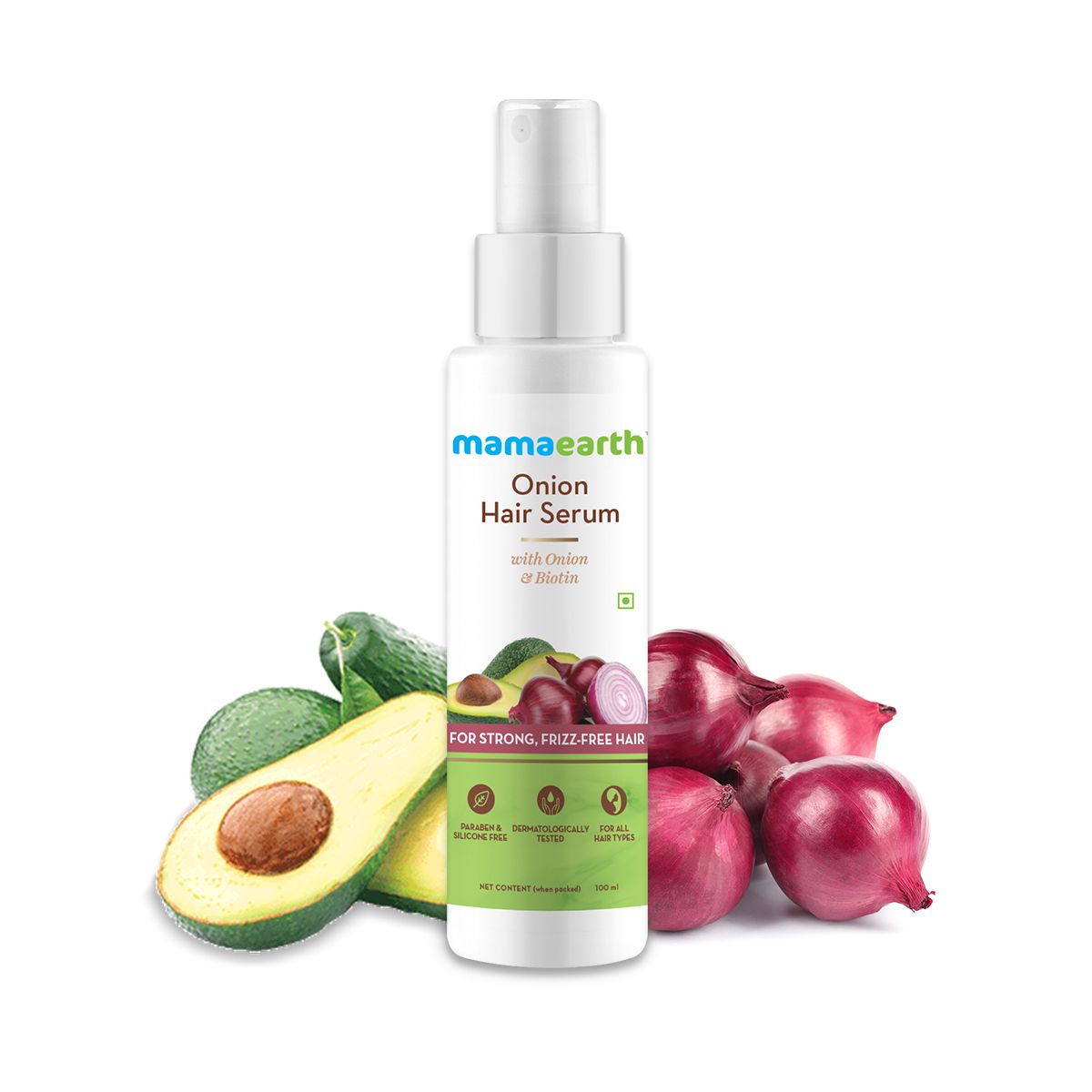 Onion Hair Serum For Frizz-Free Hair | Get 25% Off- SAVE25