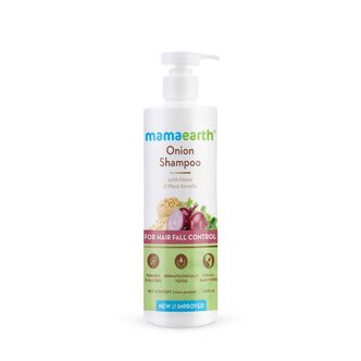 Onion Shampoo with Onion & Plant Keratin for Hair Fall Control - 400ml
