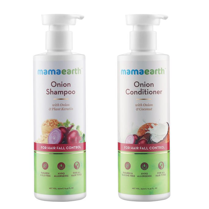 Onion Shampoo 400ml and Onion Conditioner 250ml Combo