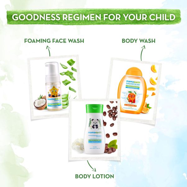 Good Skin Care Regimen with Original Orange Body Wash  