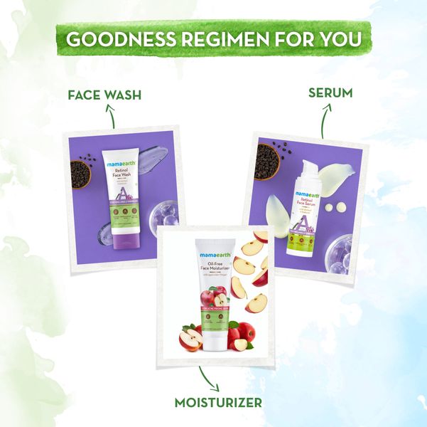 Retinol Face Wash for Anti Aging, Fine Lines & Wrinkles 100ml