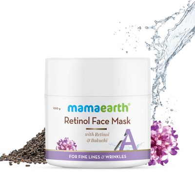 Mamaearth retinol face mask for all 