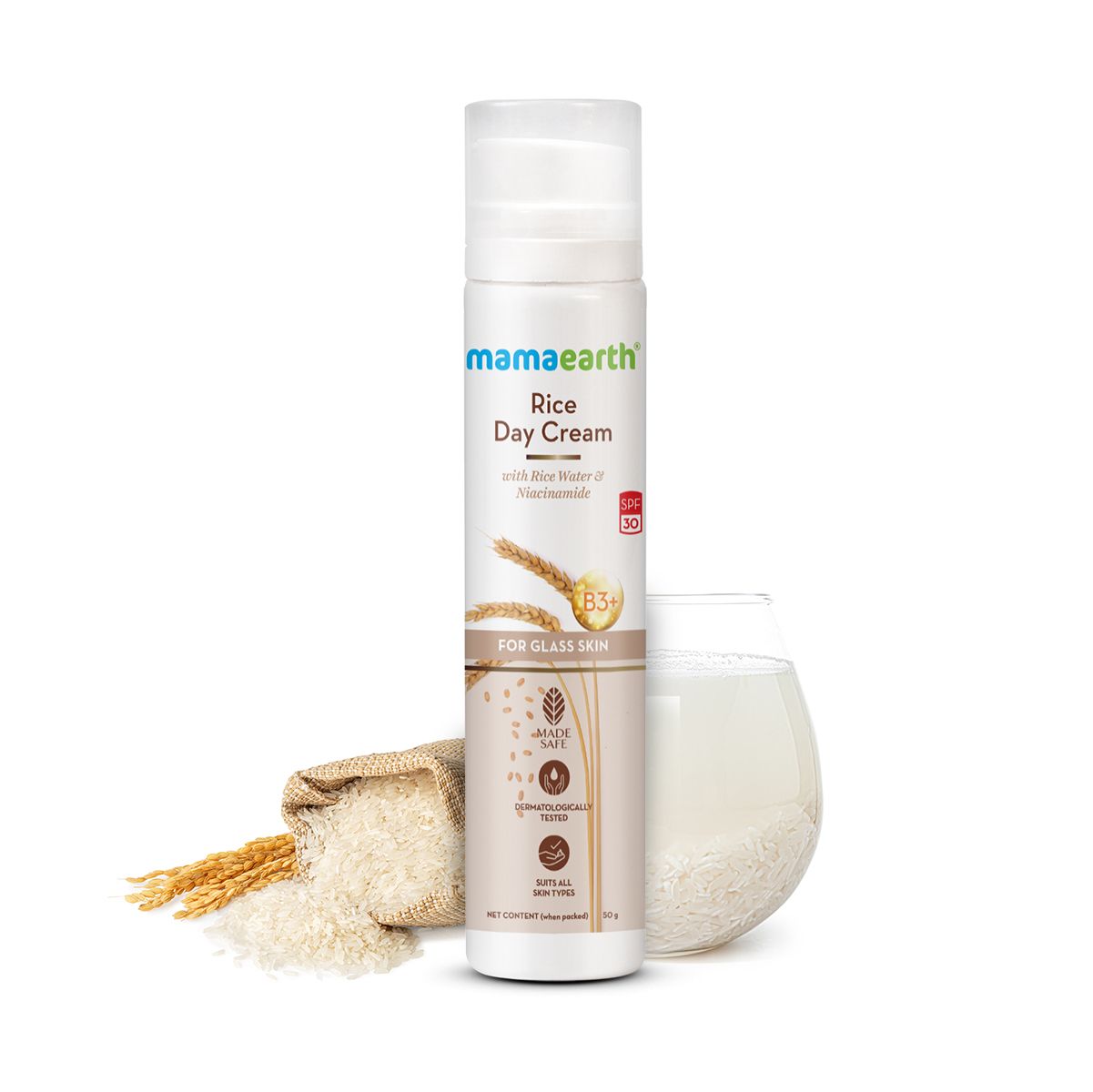 Rice water day cream