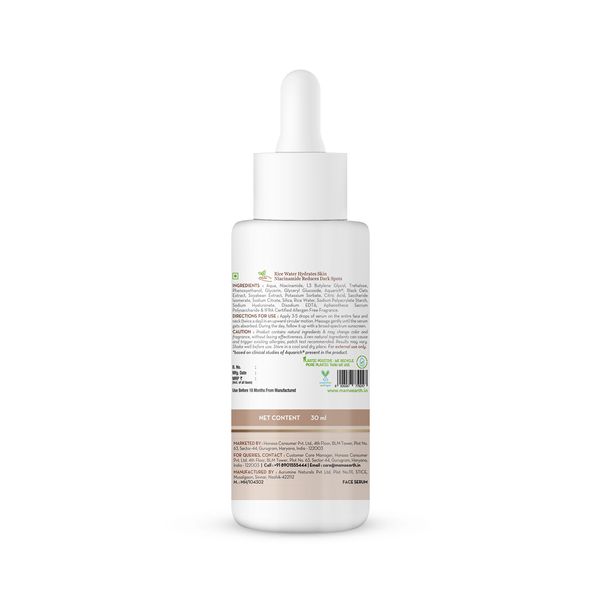 Rice Face Serum With Rice Water & Niacinamide for Glass Skin - 30 ml
