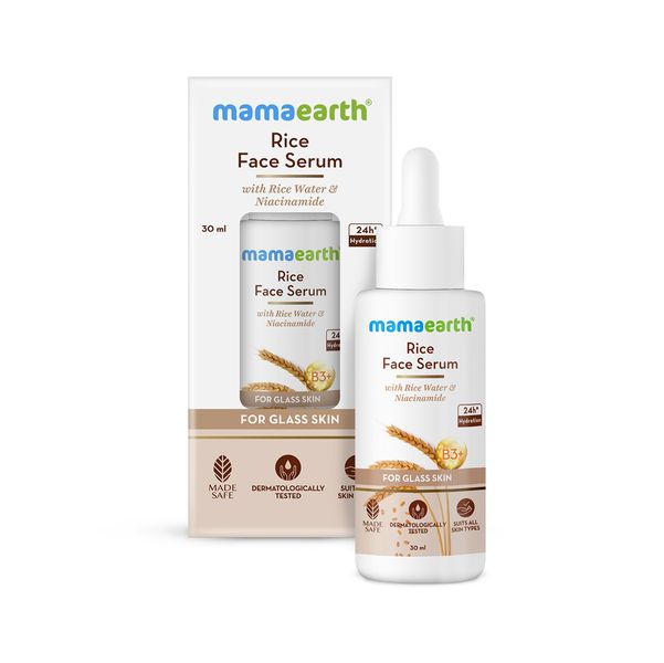 mamaearth rice water serum