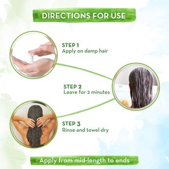 How to use mamaearth rice water conditioner 