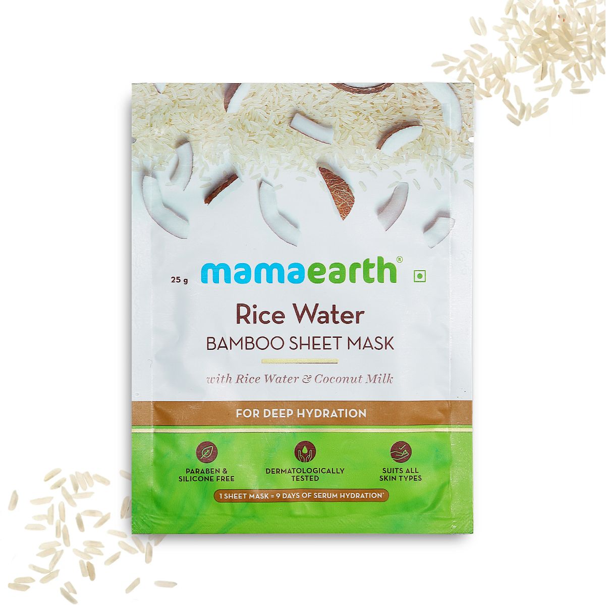 Rice water bamboo sheet mask