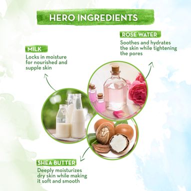 rose glowing body lotion ingredients