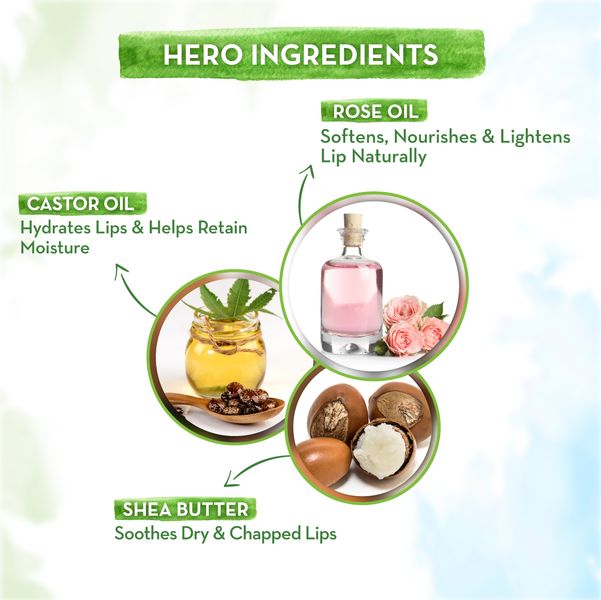 Rose Tinted Lip Balm With Rose and Castor Oil 2g Mamaearth