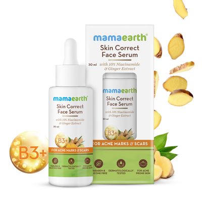 Mamaearth Skin Correct Face Serum for Acne Marks and Scars 