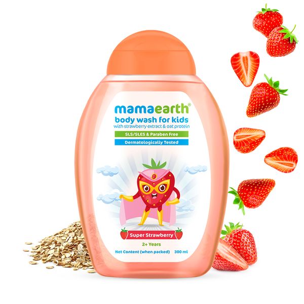 Strawberry body shop wash